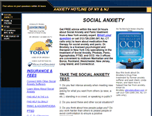 Tablet Screenshot of anxietyhotline.com